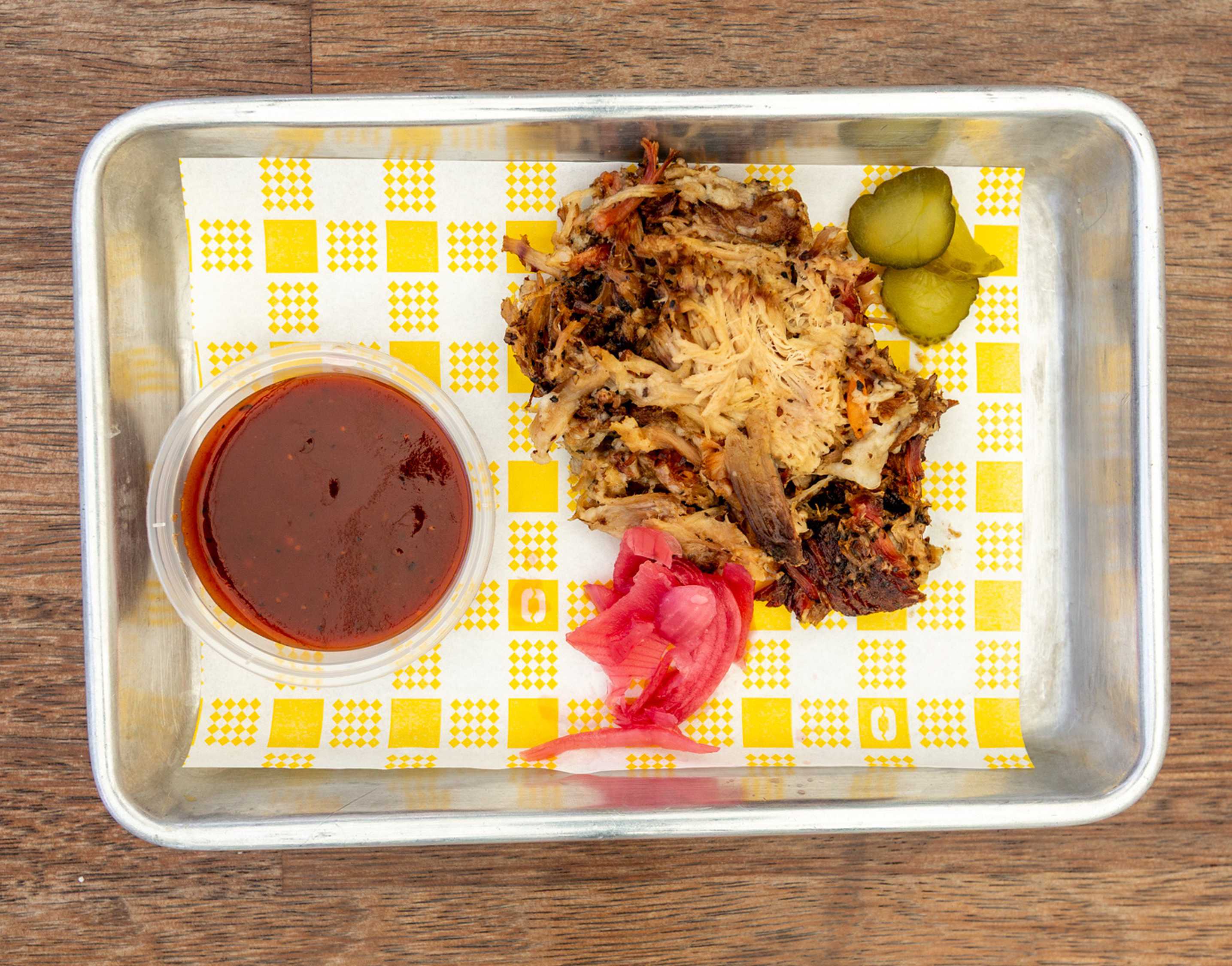 Slow-smoked pulled pork Newcastle